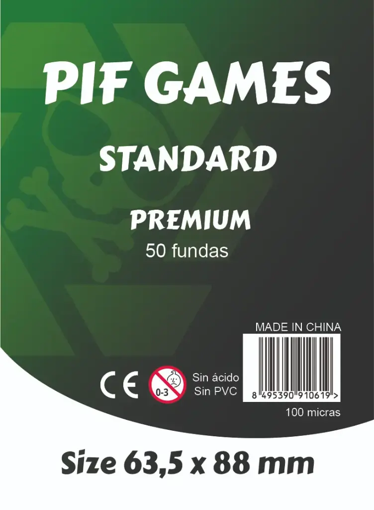 [PIF-F-STD] Standar - Premium 50 (63,5 x 88 mm)