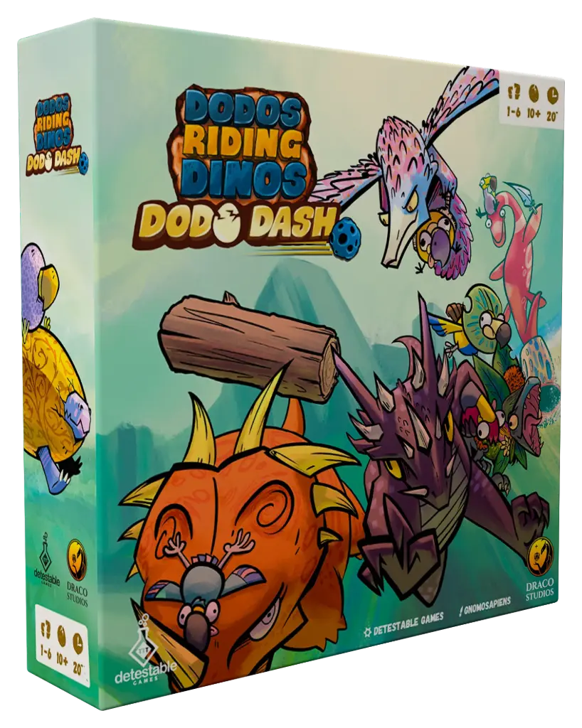 [DET-DRD-DD-ES] Dodo Riding Dinos Dodo Dash (Espagnol)