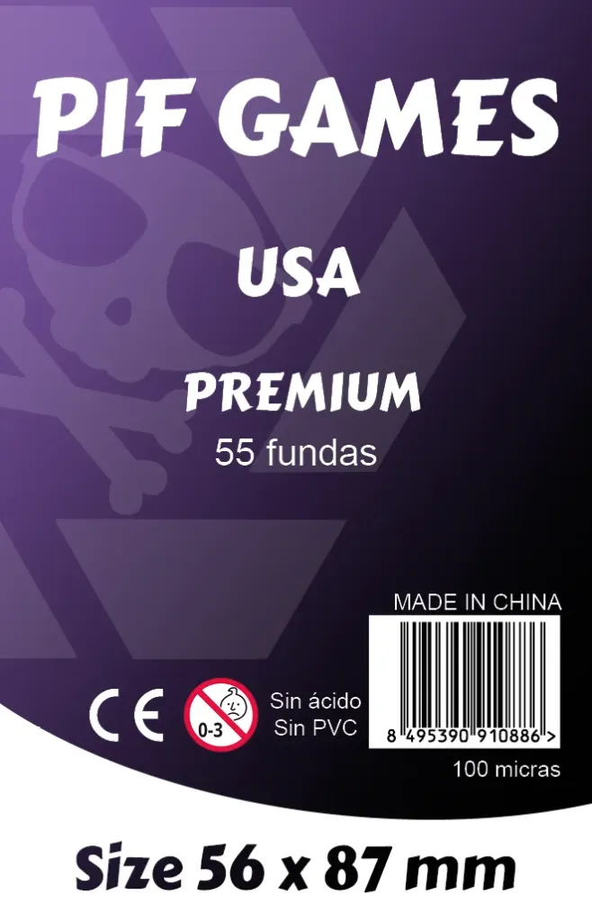 [PIF-F-USA] Fundas USA - Premium 55 (56 x 87 mm)
