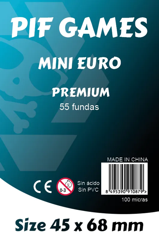 [PIF-F-ME] Fundas Mini Euro - Premium 55 (45 x 68 mm)