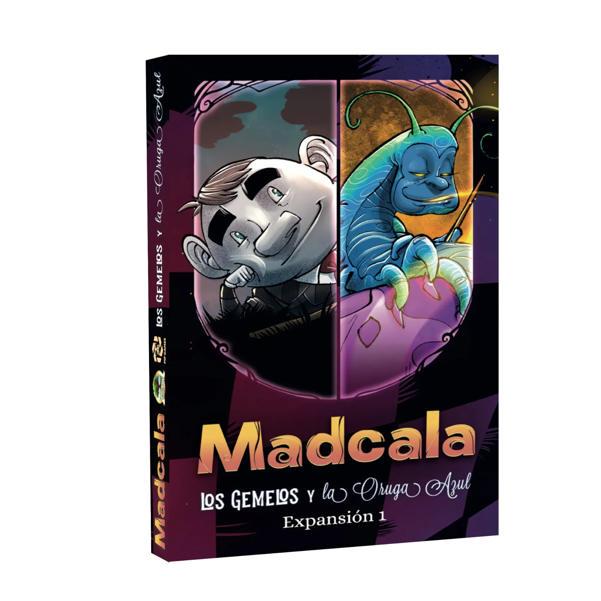 Madcala. Los Gemelos y Oruga Azul. Expansión 1